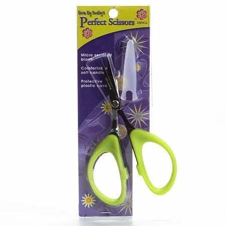 Karen Kay Buckley 4 inch perfect scissors with micro serrated blade and protective cover