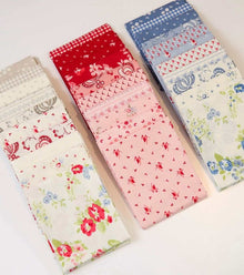 Hollyhocks & Roses by Bunny Hill Designs by Moda Fabrics