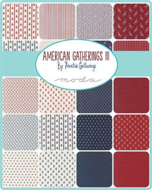 American Gatherings III by Lisa Bongean of Primitive Gatherings for Moda Fabrics