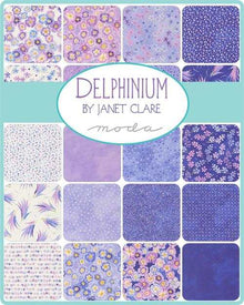 Delphinium by Janet Clare for Moda Fabrics