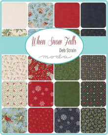 When Snow Falls by Deb Strain for Moda Fabrics