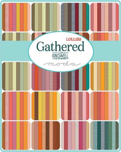 Gathered Lollies by Jen Kingwell Designs for Moda Fabrics - Coming July 2026