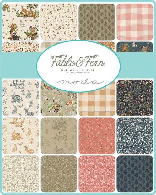 Fable & Fern by Watercolour Heart Illustration & Design Studio for Moda Fabrics
