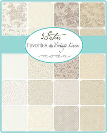 Favorite Vintage Linens by 3 Sister for Moda Fabrics
