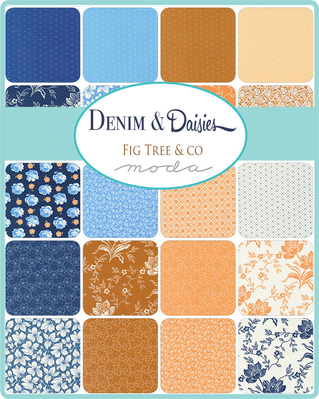 *NEW* Denim & Daisies by Joanna Figueroa of Fig Tree Co for Moda Fabrics