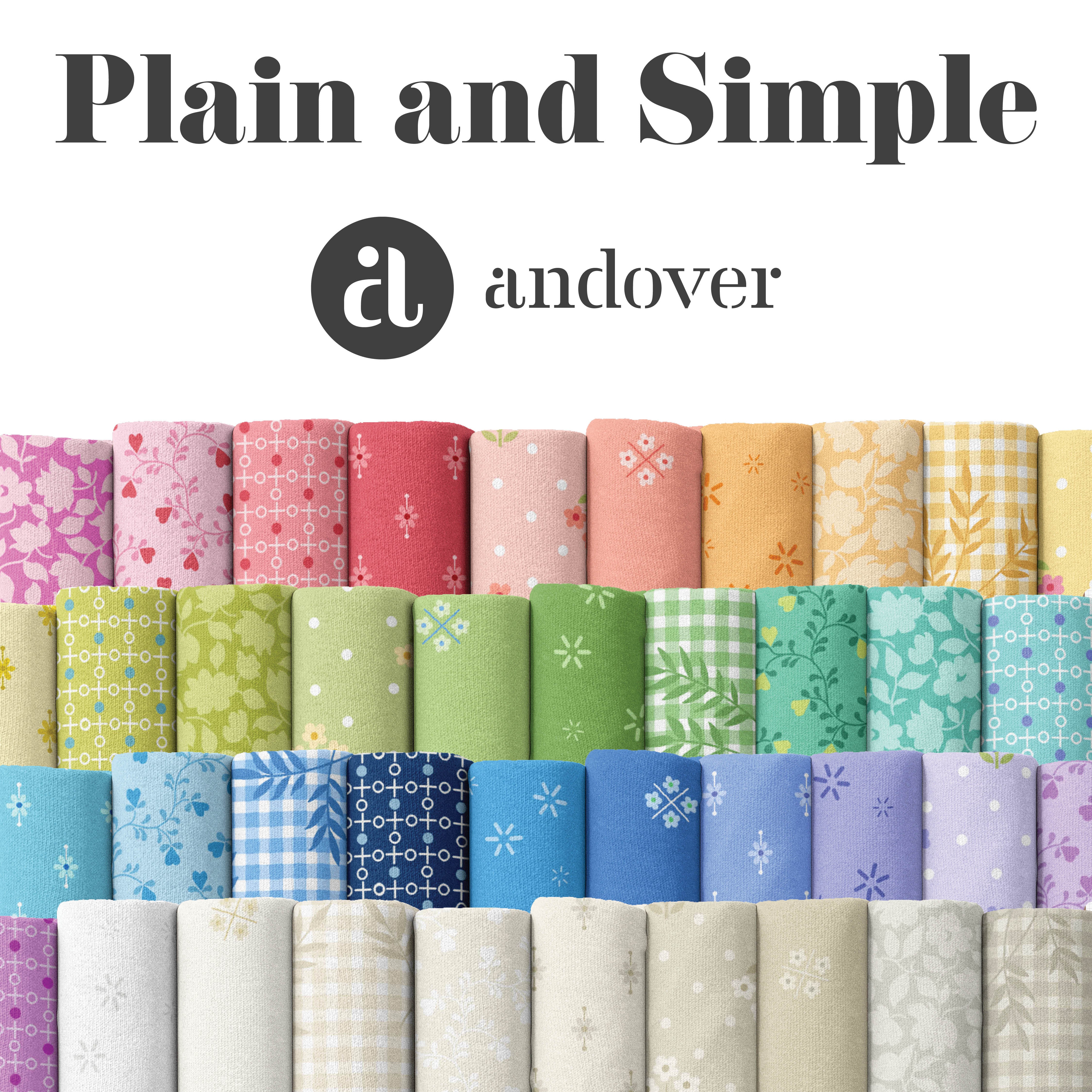 Plain and Simple by Andover Fabrics