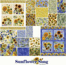Sunflower Song by Sue Zipkin for Clothworks