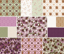 Coneflower Corral by Teresa Magnuson for Clothworks.