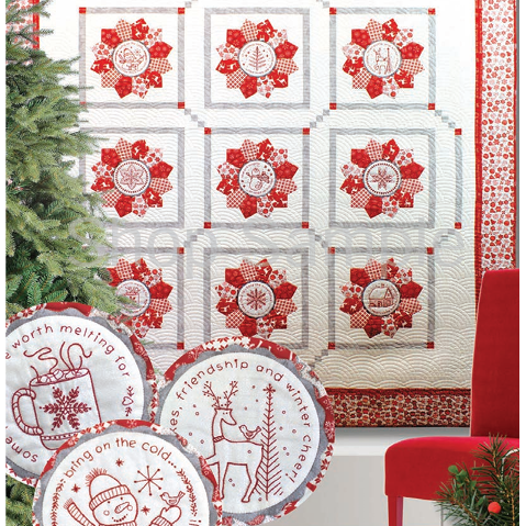 Winter Cheer Quilt Along with Cherry Guidry