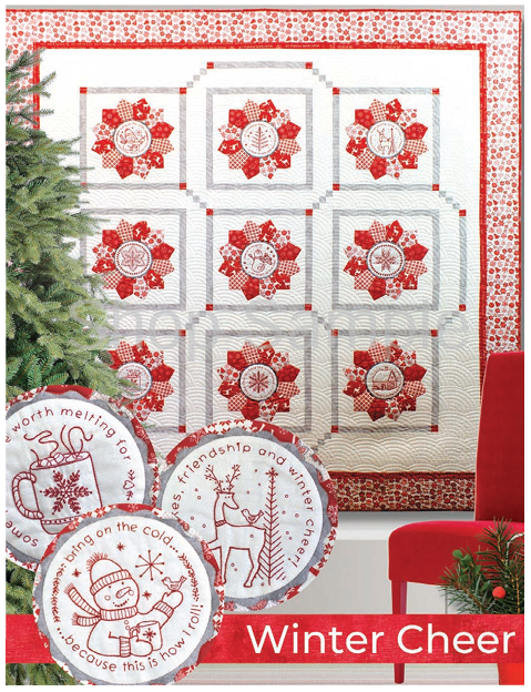 Winter Cheer Quilt Along with Cherry Guidry