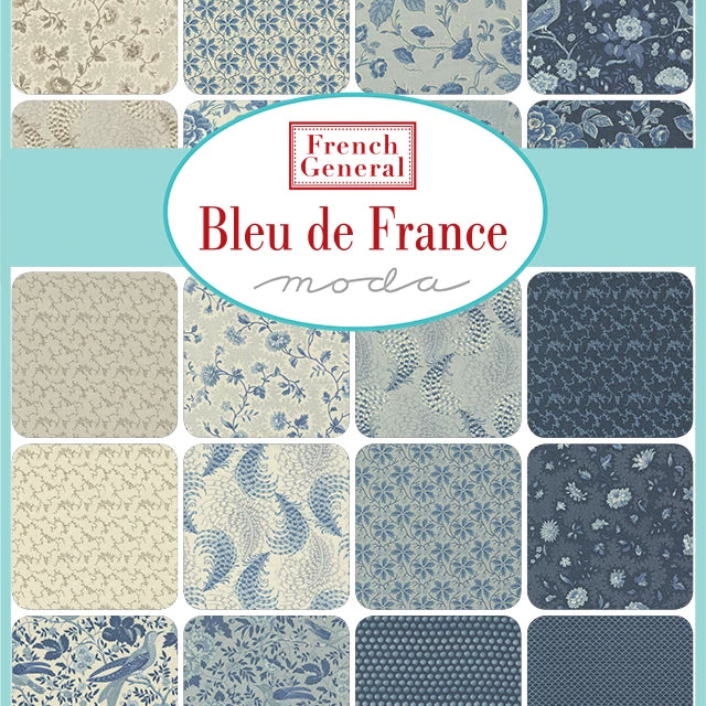 Bleu De France by French General for Moda Fabrics