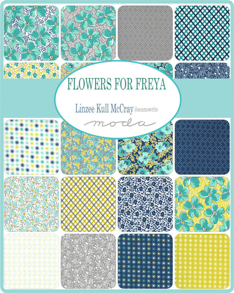 Flowers for Freya by Linzee Kull McCray for Moda
