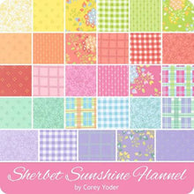 Sherbet Sunshine Flannel by Corey Yoder of Coriander Quilts for Moda Fabrics
