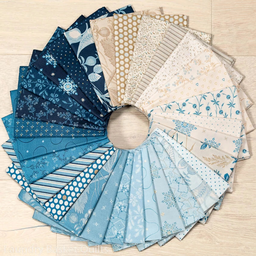 Blue Escape by Edyta Sitar of Laundry Basket Quilts for Andover