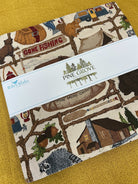 Frida Lap Size Quilt Kit with half-yard fabric cuts, free digital pattern, accent, and binding for sew-along project