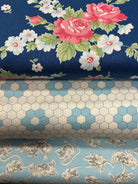 3 Yard Quilt Bundle with three coordinating fabrics from Bella Rose Quilts for quilting and sewing projects
