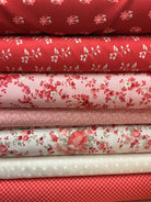 Six-Pack Party Bundle seven coordinating 20-inch fabric cuts for quilting projects