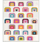 Bright Hope Quilt Kit by Chrissy Lux featuring Maker’s Delight 56.5x65.5 inch pre-order sewing kit with 24 fat quarters and pattern