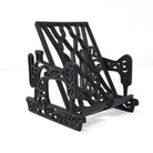 Heirloom Phone Holder vintage black and gold mid-century design holding smartphone vertically