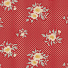 Merry Little Christmas Joy Red fabric from TILDA with nostalgic vintage design