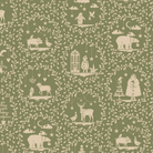 Merry Little Christmas Paperscenes Artichoke collection by TILDA with Nordic vintage design