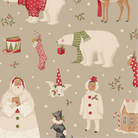 Merry Little Christmas Winterfriends Clay figure from TILDA Nordic inspired vintage Christmas collection