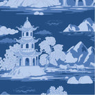 Something Blue Cottonview Scenic Night Blue fabric by Tilda in dark blue pattern