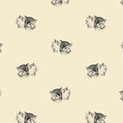 Hazelmont Farm Shirtings black fabric by Max and Louise with animal-inspired quilt pattern