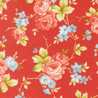 Rosie 108 inch wideback strawberry floral fabric by Joanna Figueroa for Moda Fabrics