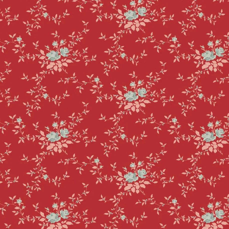 Merry Little Christmas Eve & Noel Blender Noel Red fabric from TILDA Nordic collection