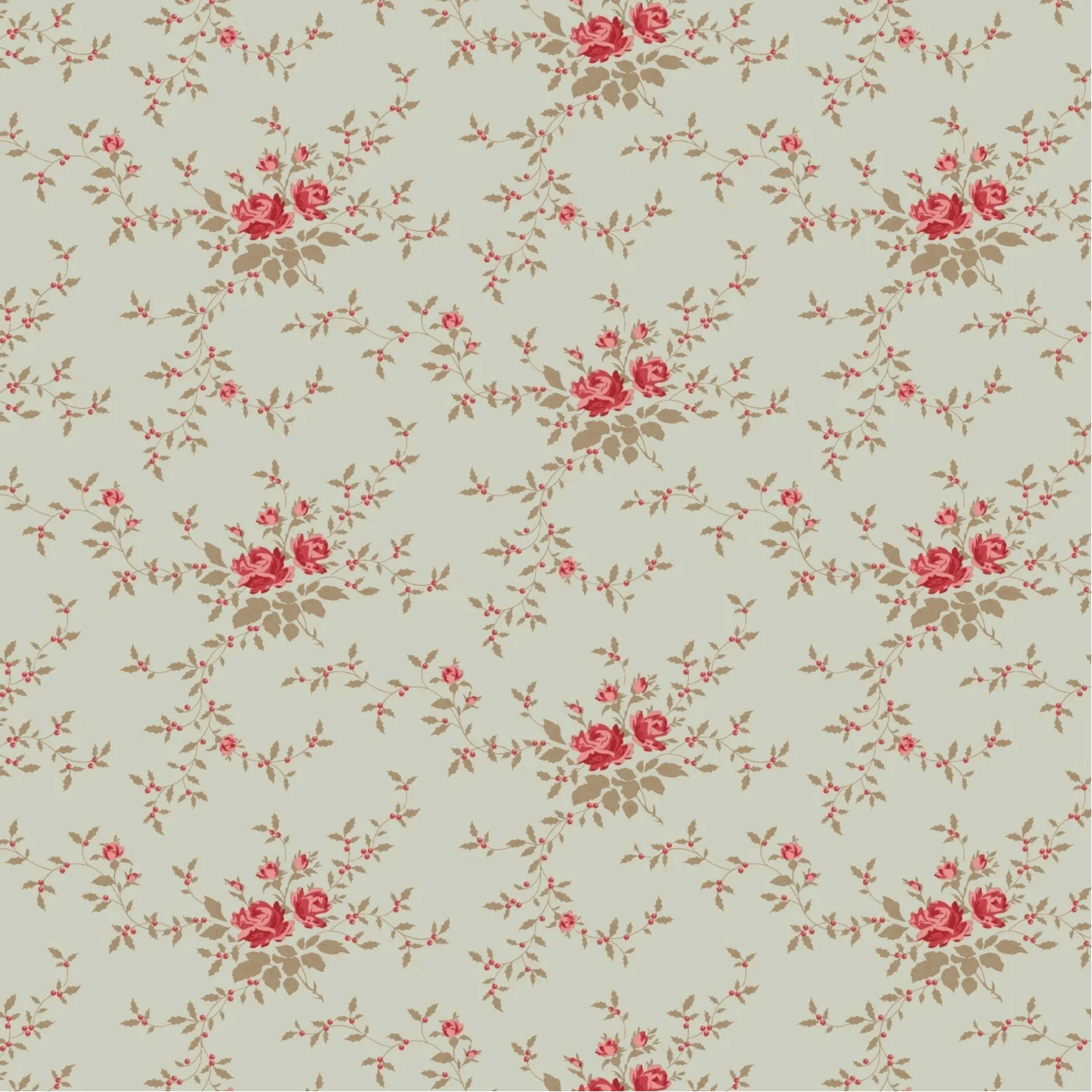 Merry Little Christmas Eve & Noel Blender Noel Mist fabric from TILDA Nordic inspired collection