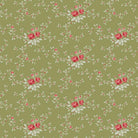 Merry Little Christmas Eve & Noel Blender Noel Moss fabric by TILDA with Nordic vintage Christmas design
