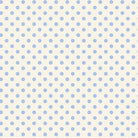 Something Blue Blenders Dorothy Dots Sky fabric by TILDA in blue and white polka dot pattern