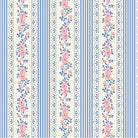 Something Blue Blenders Claramay Stripe Blue fabric by TILDA, preorder shipping June 2026