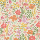 Cannon Beach Coastal Blooms fabric with cream blush floral design by Crystal Manning for Moda Fabrics