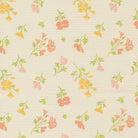 Cannon Beach Astoria Florals cream fabric by Crystal Manning for Moda Fabrics with hand-drawn Pacific Northwest florals and soft vintage summer colors