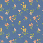 Cannon Beach Astoria Florals Lake fabric by Crystal Manning for Moda Fabrics with coastal floral design in bright summer colors