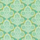 Cannon Beach Copalis Damask Turquoise fabric by Crystal Manning for Moda Fabrics