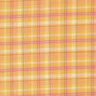 Cannon Beach Plaid Sunshine fabric by Crystal Manning Moda Fabrics with bright floral and plaid design