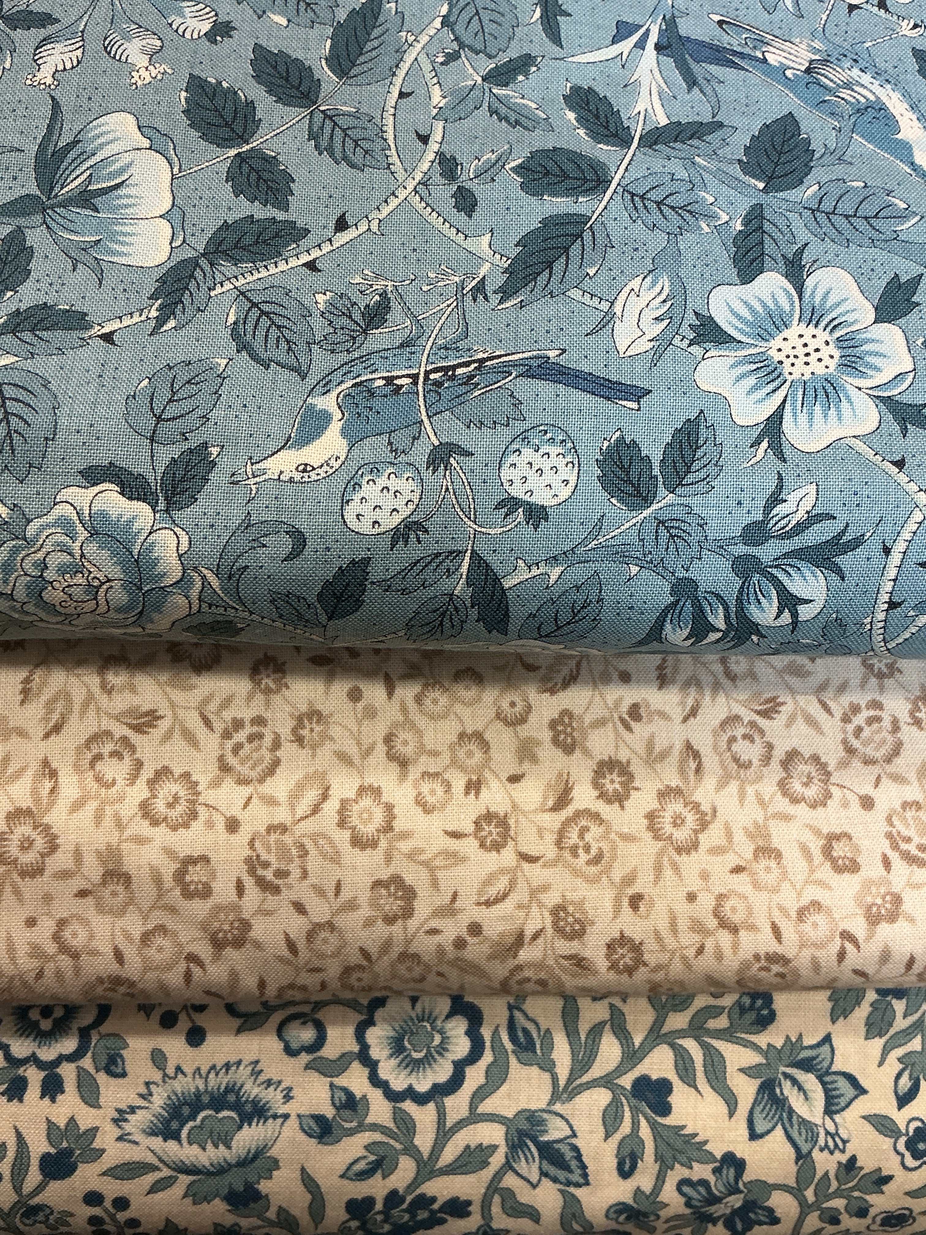 3 Yard Quilt Bundle with three coordinating fabrics from Bella Rose Quilts for quilting and sewing projects
