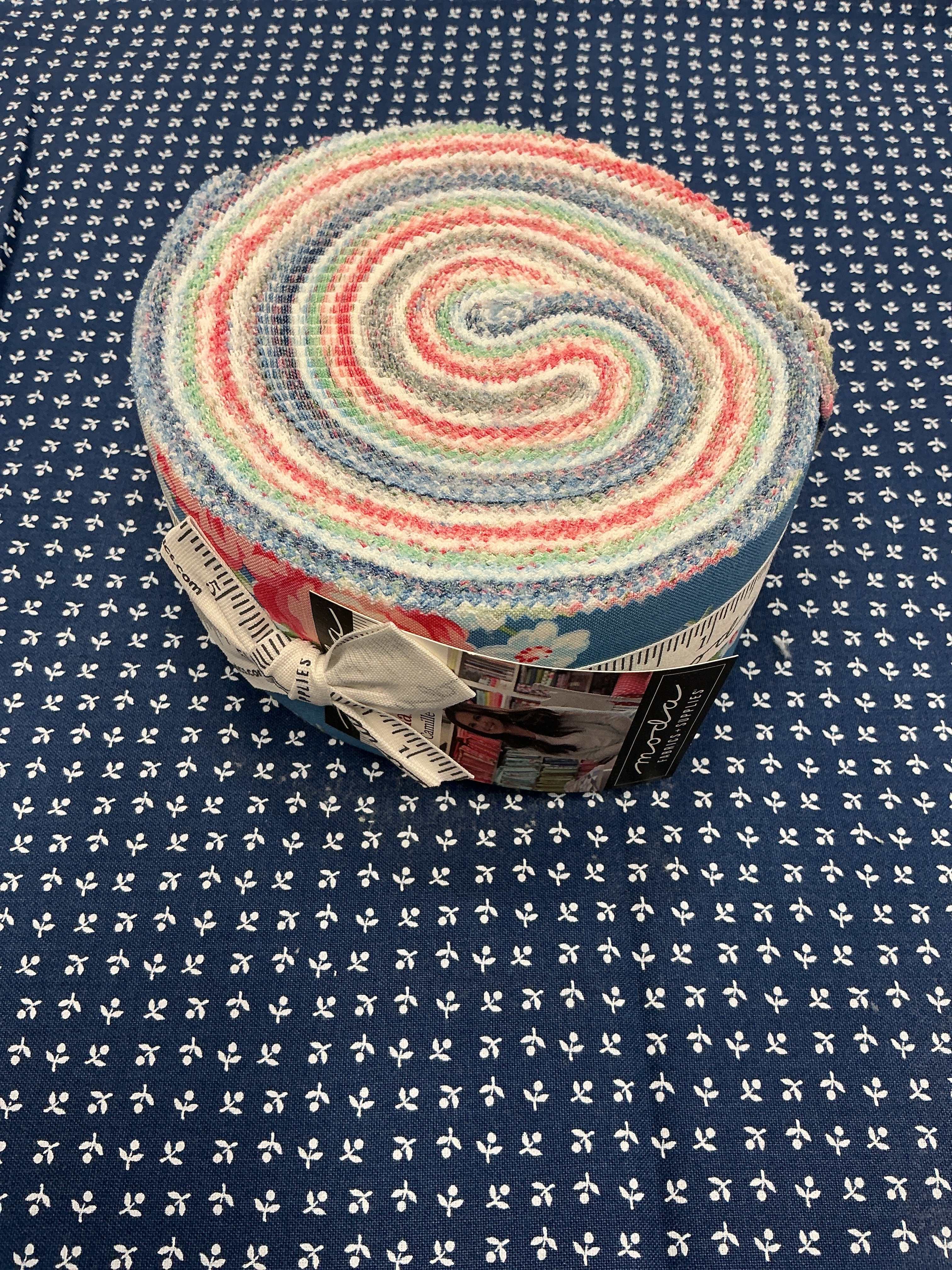 Strip Cocktail Strip-Along quilt bundle with 2.5-inch fabric strips curated by Bella Rose Quilts for G.E. Designs 2026 Strip-Along