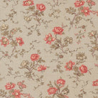 Fleur De Paris Parterre Florals Smoke fabric by French General for Moda, vintage 19th-century floral print on soft pearl background