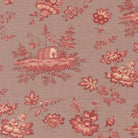 Fleur De Paris Jardinage Florals Lavender fabric by French General for Moda Fabrics in soft pearl background with 19th-century floral prints