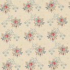 Fleur De Paris Primvere Florals Pearl fabric by French General for Moda Fabrics featuring 19th-century floral prints on soft pearl background