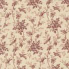 Fleur De Paris Oiseaux Florals Pearl Lavender fabric by French General for Moda Fabrics in half-yard increments
