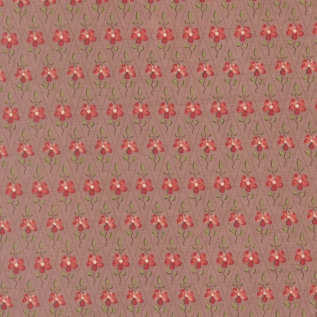 Fleur De Paris Paquerette Checks and Plaids Lavender fabric by French General for Moda Fabrics in 1/2 yard increments