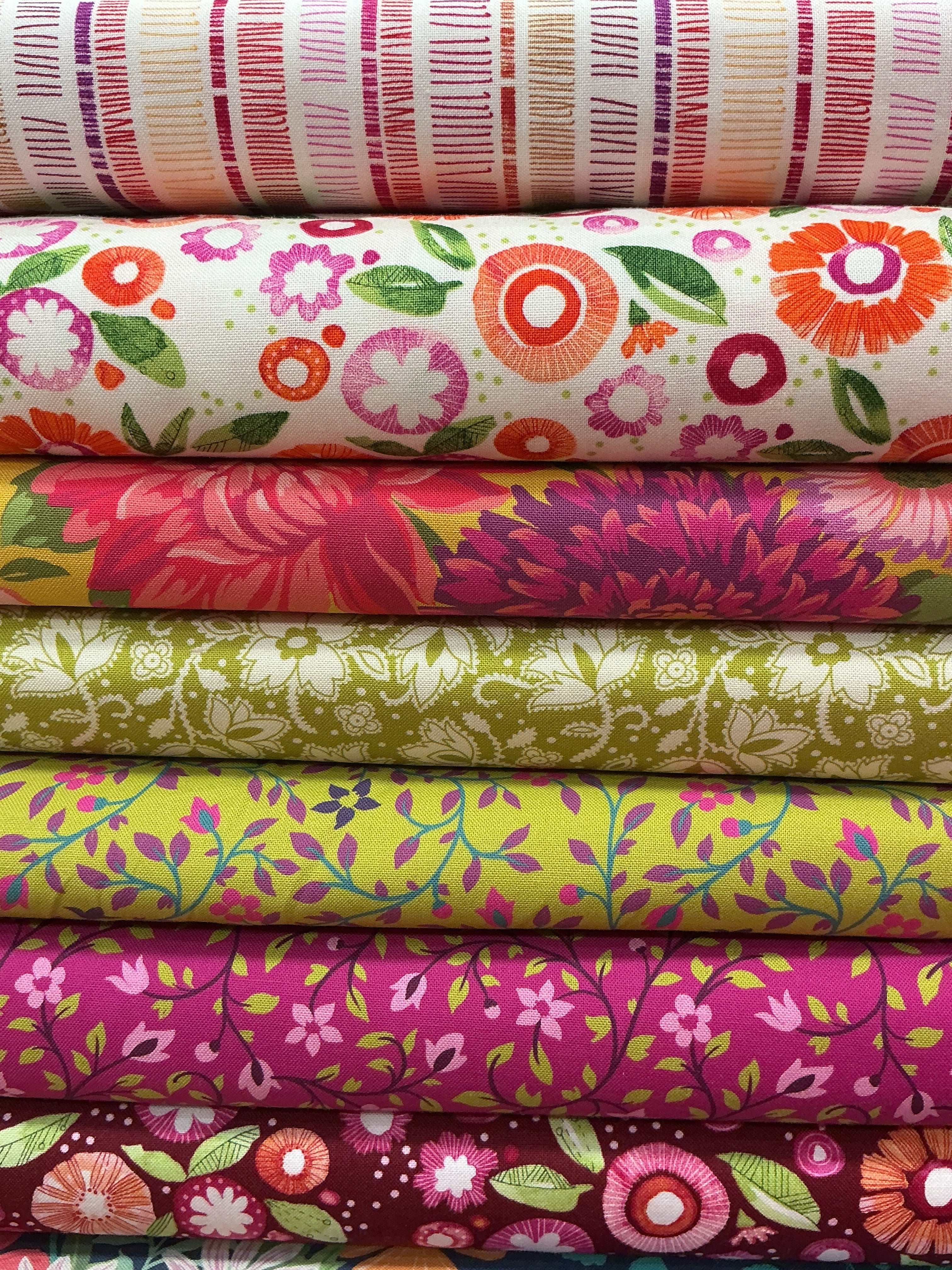 Six-Pack Party Bundle fabric cuts for quilting and sewing projects