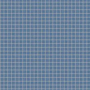 TILDA Creating Memories blue plaid fabric with seasonal color tones sold by half yard