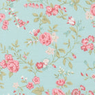 Abide Main Floral light blue fabric by Brenda Riddle Designs for Moda Fabrics, sold in half-yard increments