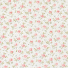 Abide Field Floral white linen fabric by Brenda Riddle for Moda Fabrics
